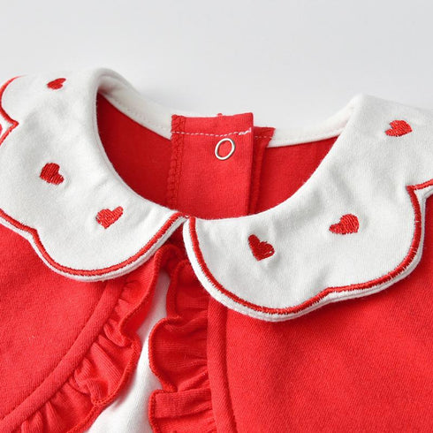 Baby Girl Autumn Princess Dress Long Sleeve Embroidered Dress